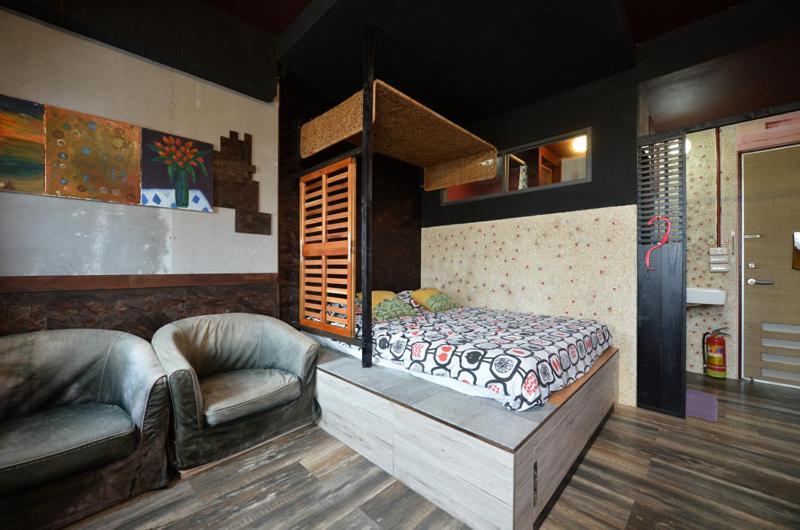 馬公市 Sha Feng Lu Dian Bed & Breakfast エクステリア 写真
