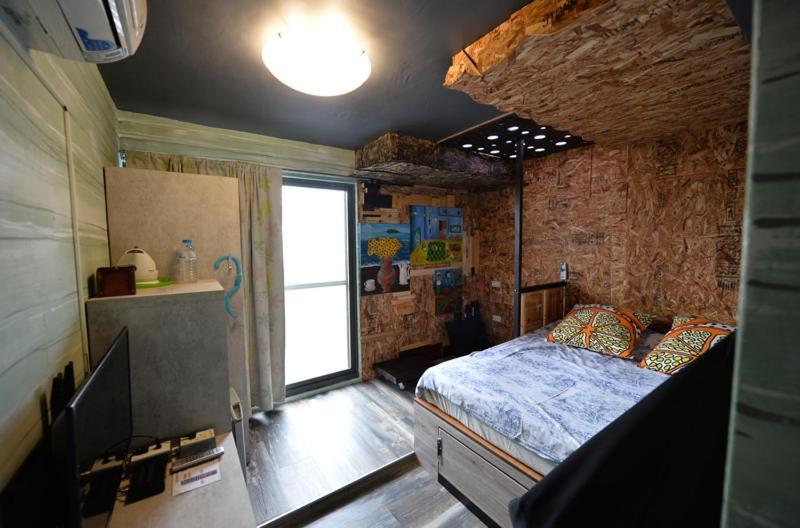 馬公市 Sha Feng Lu Dian Bed & Breakfast エクステリア 写真